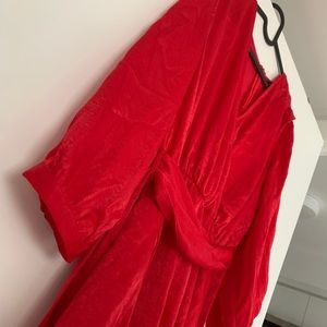 RED ROMPER BUNDLE - Red Romper & Red Jumpsuit